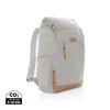 Impact AWARE™ 16 oz. recycled canvas 15" laptop backpack