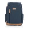 Impact AWARE™ 16 oz. recycled canvas 15" laptop backpack
