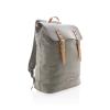 Canvas laptop backpack PVC free