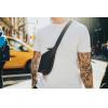 Crescent AWARE™ RPET half moon sling bag