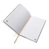 A5 GRS recycled leather notebook
