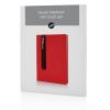 Standard hardcover PU A5 notebook with stylus pen