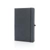 GRS Recycled leather hardcover notebook A5