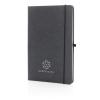 GRS Recycled leather hardcover notebook A5