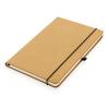 GRS Recycled leather hardcover notebook A5