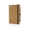 Bamboo notebook and infinity pencil set