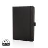 Sam A5 RCS certified bonded leather classic notebook