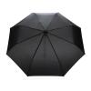 20.5" Impact AWARE™ RPET 190T Pongee bamboo mini umbrella