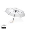 20.5" Impact AWARE™ RPET 190T Pongee bamboo mini umbrella