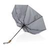 21" Impact AWARE™ RPET 190T bamboo auto open/close umbrella