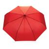 21" Impact AWARE™ RPET 190T bamboo auto open/close umbrella