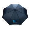21" Impact AWARE™ RPET 190T bamboo auto open/close umbrella