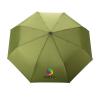 21" Impact AWARE™ RPET 190T bamboo auto open/close umbrella