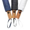 Kaycey 21" AWARE™ RPET Acacia wood mini auto open umbrella
