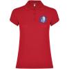 Star short sleeve women's polo