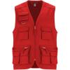 Venera 200 g/m2 v-neck multi-pocket workwear vest