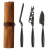 BOSKA Cheese Knife Set Monaco+ Black