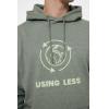 IQONIQ Torres recycled cotton hoodie undyed