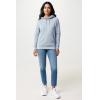 IQONIQ Rila lightweight recycled cotton hoodie
