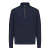 IQONIQ Elgon recycled cotton quarter zip sweater