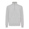 IQONIQ Elgon recycled cotton quarter zip sweater
