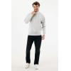 IQONIQ Elgon recycled cotton quarter zip sweater