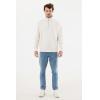 IQONIQ Elgon recycled cotton quarter zip sweater