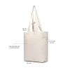 VINGA Hilo AWARE™ recycled canvas zip tote