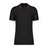 Men'S 2 Striped Short Sleeved Poloshirt