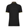 Men'S 2 Striped Short Sleeved Poloshirt