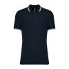 Men'S 2 Striped Short Sleeved Poloshirt