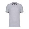Men'S 2 Striped Short Sleeved Poloshirt