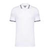 Men'S 2 Striped Short Sleeved Poloshirt