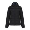 LADIES' LIGHTWEIGHT HOODED PADDED JACKET