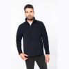 ENZO - ZIP NECK MICROFLEECE JACKET