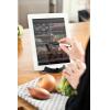Chef tablet stand with touchpen