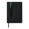 Standard hardcover PU A5 notebook with stylus pen