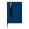 Standard hardcover PU A5 notebook with stylus pen