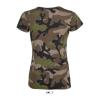 SOL'S CAMO WOMEN - ROUND COLLAR T-SHIRT