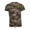 SOL'S CAMO MEN - ROUND COLLAR T-SHIRT