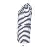 SOL'S MILES WOMEN - ROUND NECK STRIPED T-SHIRT