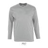 SOL'S MONARCH - MEN'S ROUND COLLAR LONG SLEEVE T-S