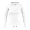 SOL'S MAJESTIC - WOMEN'S ROUND COLLAR LONG SLEEVE