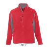 SOL'S NORDIC - MEN’S TWO-COLOUR ZIPPED FLEECE JACK