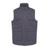 UNISEX PADDED MULTI-POCKET POLYCOTTON VEST