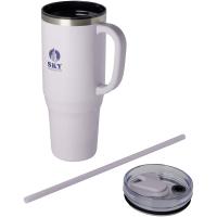 Melbourne 1200 ml RCS certified insulated tumbler with straw