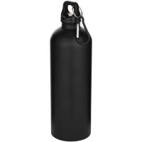 Oregon 750 ml matte RCS recycled single wall stainless steel water bottle with carabiner