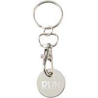 Rory keyring with trolley coin