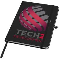 Teak A5 recycled hard cover notebook with lined pages