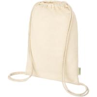 Odisha 100 g/m² OCS organic drawstring bag 5L